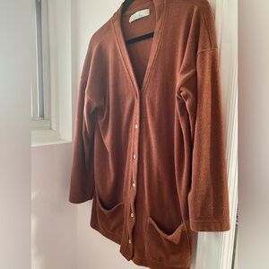 Free People Beach Textured Cardigan